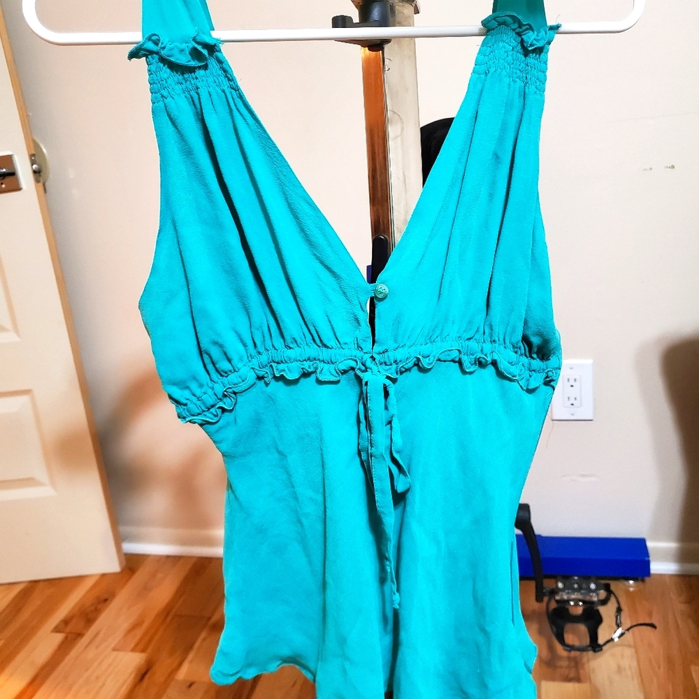 Sexy Silk Top- One of a Kind!